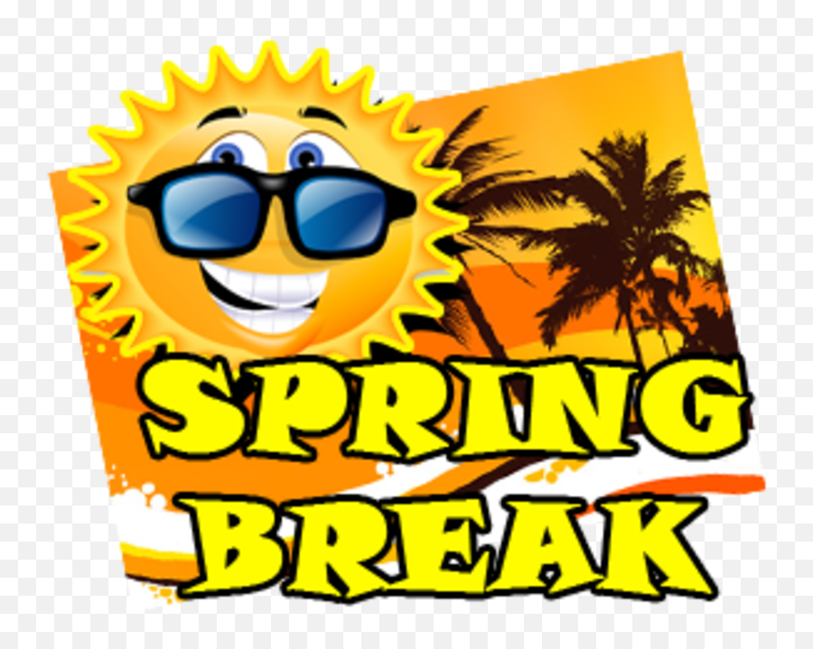 Free Spring Break Cliparts Download - Spring Break Clip Art Free Png,Spring Break Icon