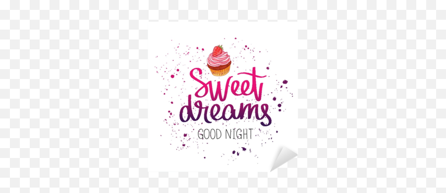 Sticker Sweet Dreams Good Night - Pixersus Cake Decorating Supply Png,Icon Sweet Dreams