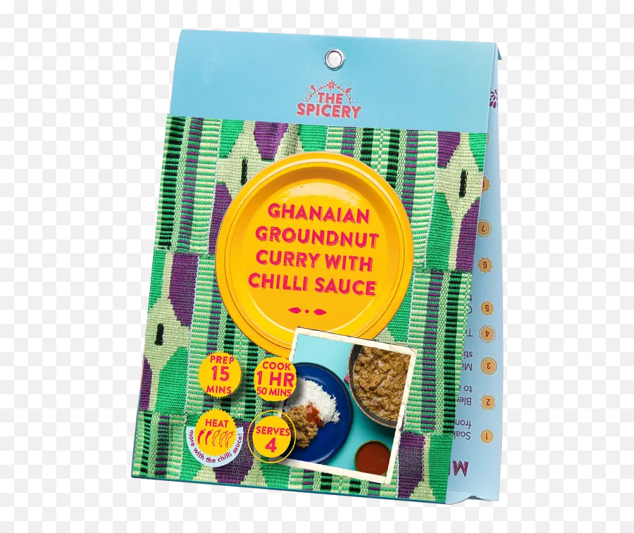 Ghanaian Groundnut Curry With Chilli Sauce Easy Recipe Kit - Superfood Png,Curry Icon