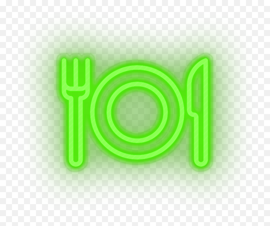 Eat Neon Sign - Travel U0026 Tourism Led Neon Decor Illumistation Language Png,Food Holidays Icon