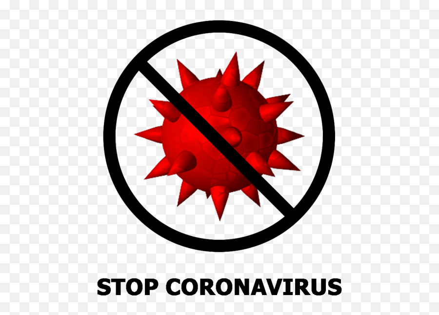Stop Coronavirus Red Icon Png Play - Stop Corona Virus Transparent,Red Play Icon