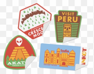 Dapper Dino U2014 Adventure Tour Vinyl Sticker Sheet - Clip Art Png,Indiana Jones Png