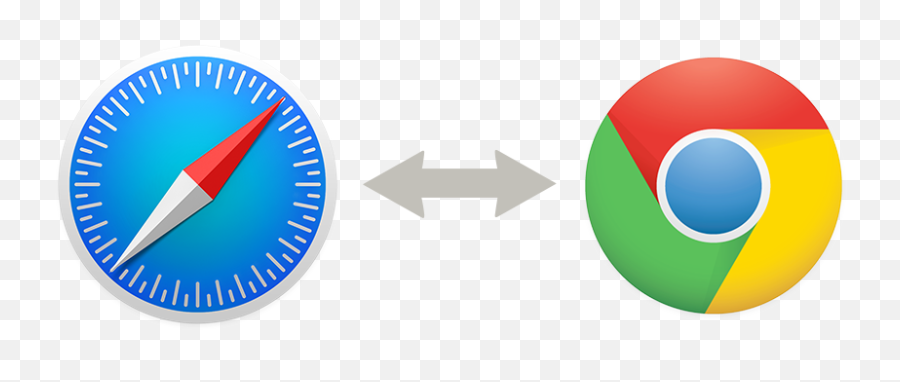 Download Safari Chrome Switch Icons - Chrome And Safari Icon Png,Icon For Chrome