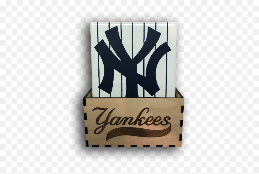 New York Yankees Sports Coasters - New York Yankees Logo Png,Yankees Png