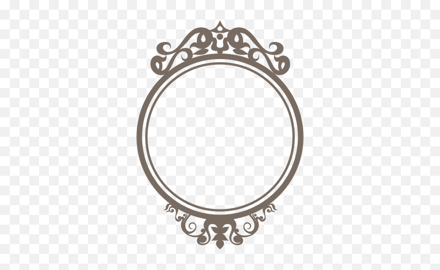 Decorative Ornate Round Frame - Clipart Round Frame Png,Decorative Circle Png