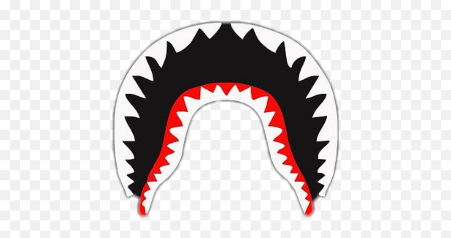 Bape Mouth Png - Bape Shark Logo Transparent,Bape Logo Png