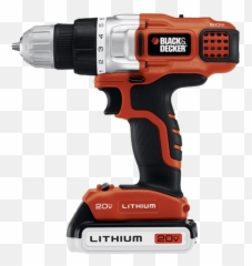 Black U0026 Decker Ldx120c Cordless Drill Review - Cordless Drill Black And Decker Png,Drill Png