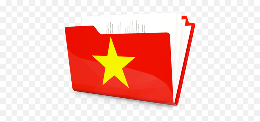Flag Icon Of Vietnam - Flag Folder Icon Png,Vietnam Png