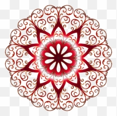 Snowflake Rainbow Image Freeuse - Background Pattern Flower Design Png