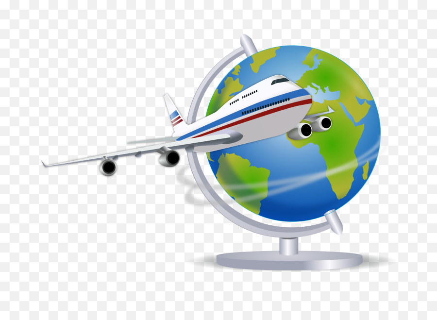 Picture - Travel Globe Clipart Png,Boeing Png