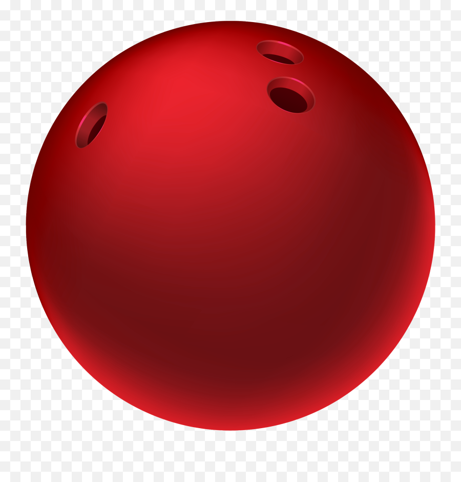 Red Bowling Ball Png Clipart Picture - Circle,Bowling Clipart Png