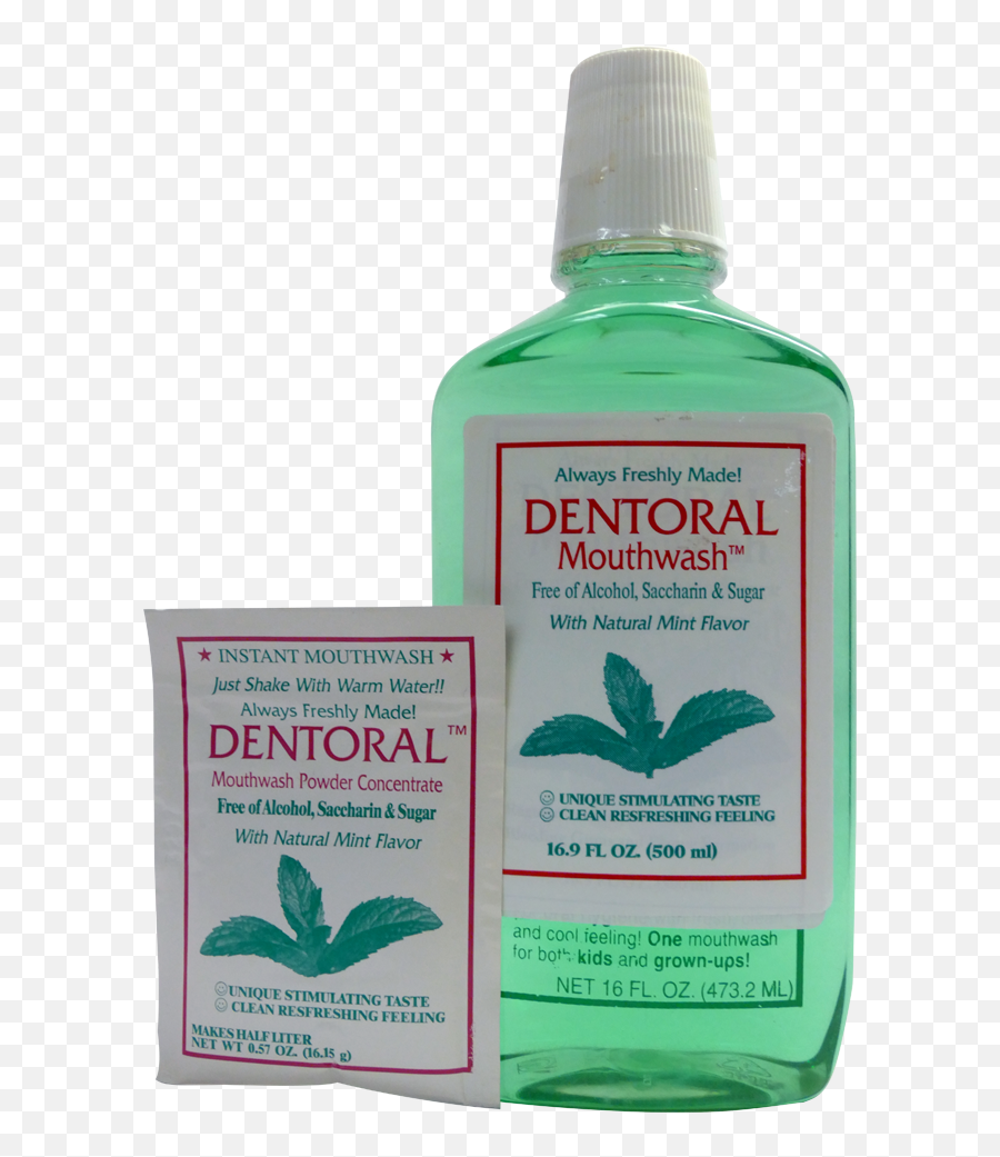 Dentoral Mint Alcohol - Free Mouthwash Png,Mint Transparent