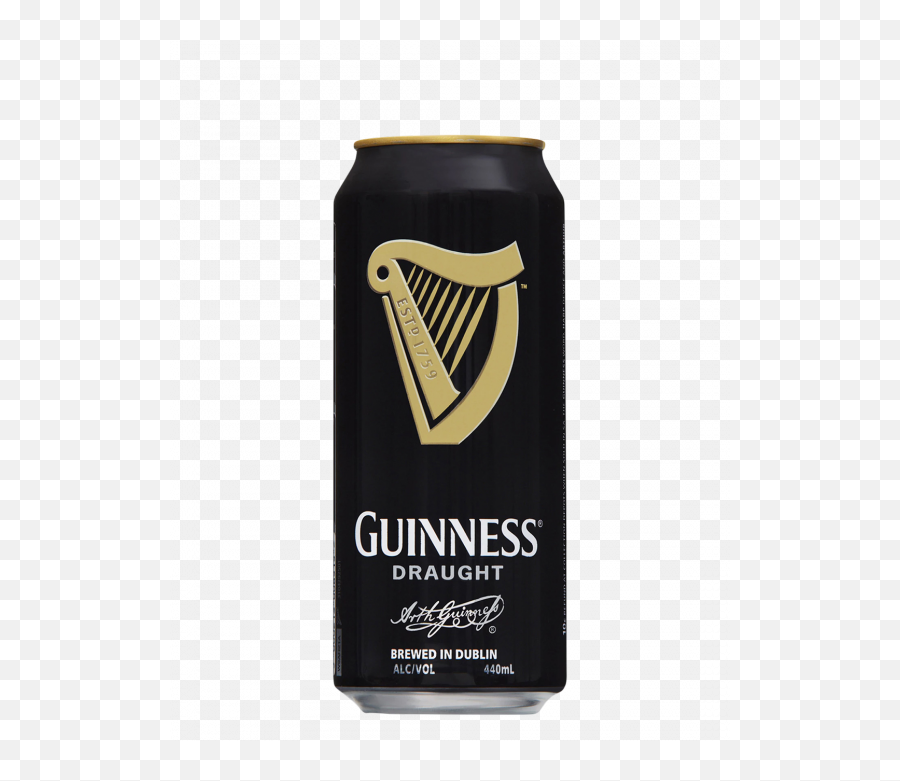 Guinness Draught 24 X 440ml Cans - Guinness Can Png,Guinness Png