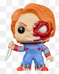 Pop Vinyl Childu0027s Play Chucky Battle Damage - Funko Pop Chucky Png,Chucky Png