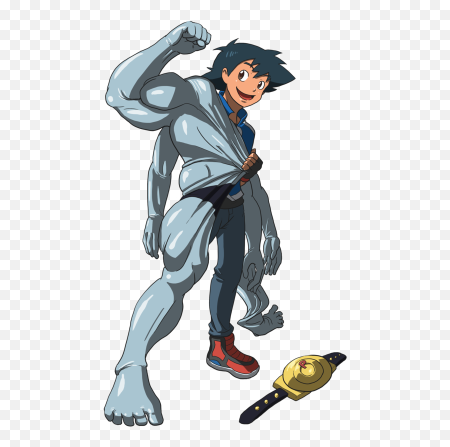 Download Machamp And Arcanine Suit 01 - Manga Machamp Png,Arcanine Png