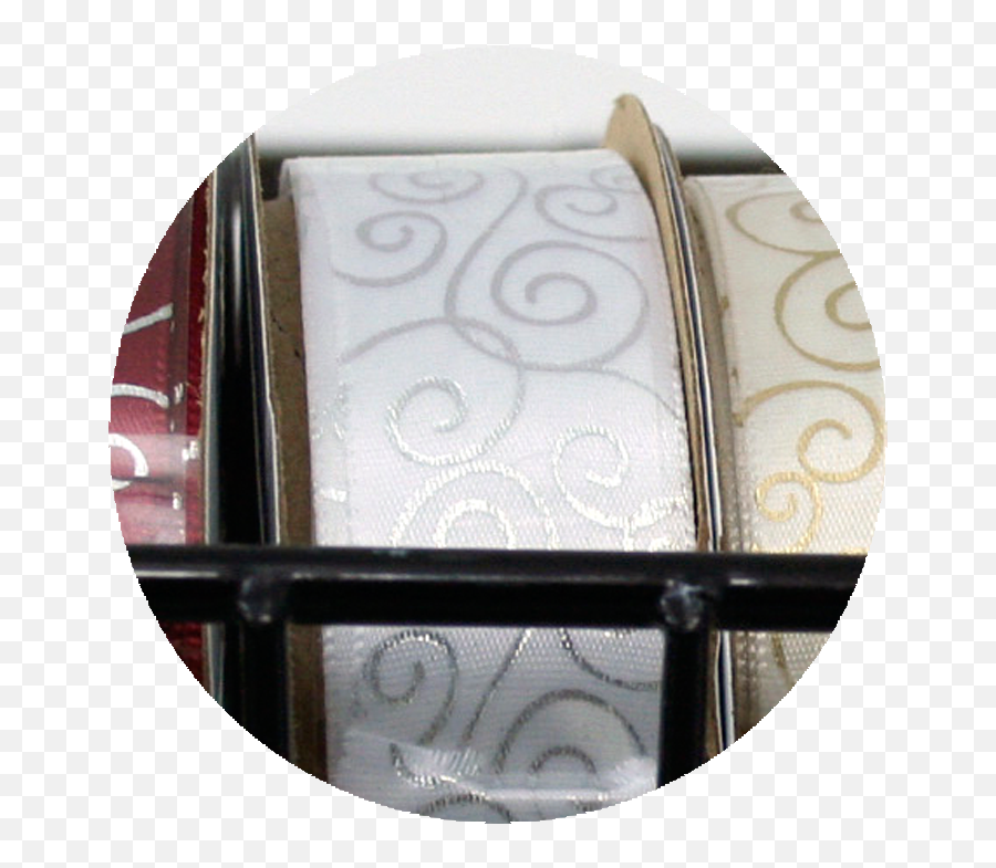 Download Swirl Pattern Ribbon Silverwhite - Home Door Png Circle,Silver Ribbon Png