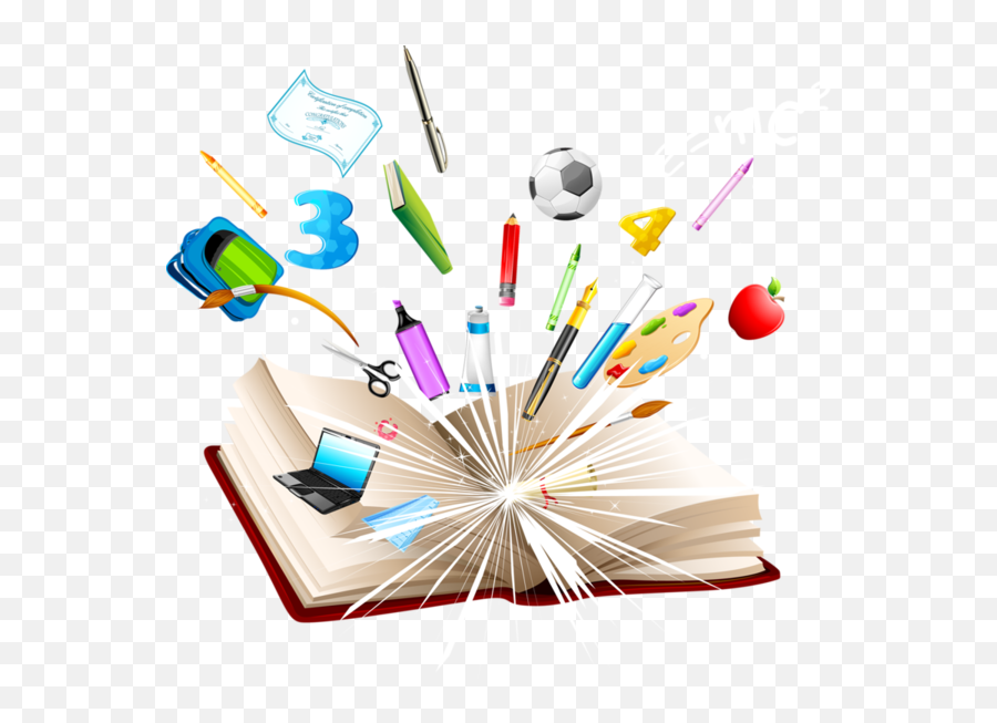 Gratis Png Clipart Crayon Journal - School Materials,School Supplies Png