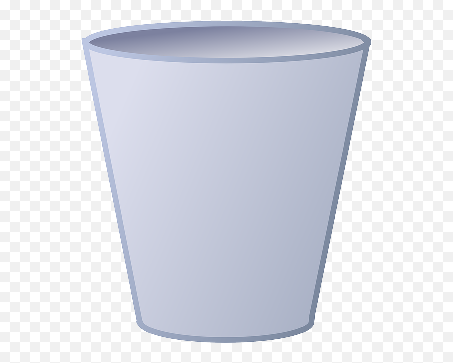 Trashcan Bin Container - Free Vector Graphic On Pixabay Clip Art Open Garbage Can Png,Trashcan Png