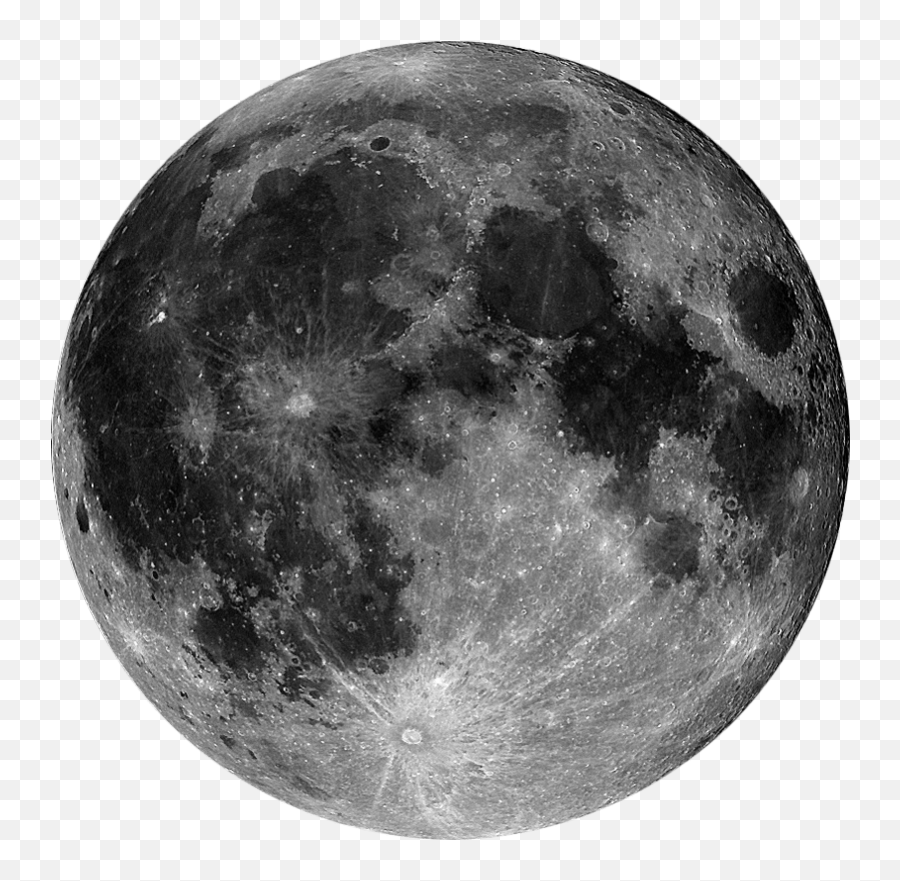 Very Detailed Moon Transparent Png - Full Moon Png Hd,Moon Png Transparent