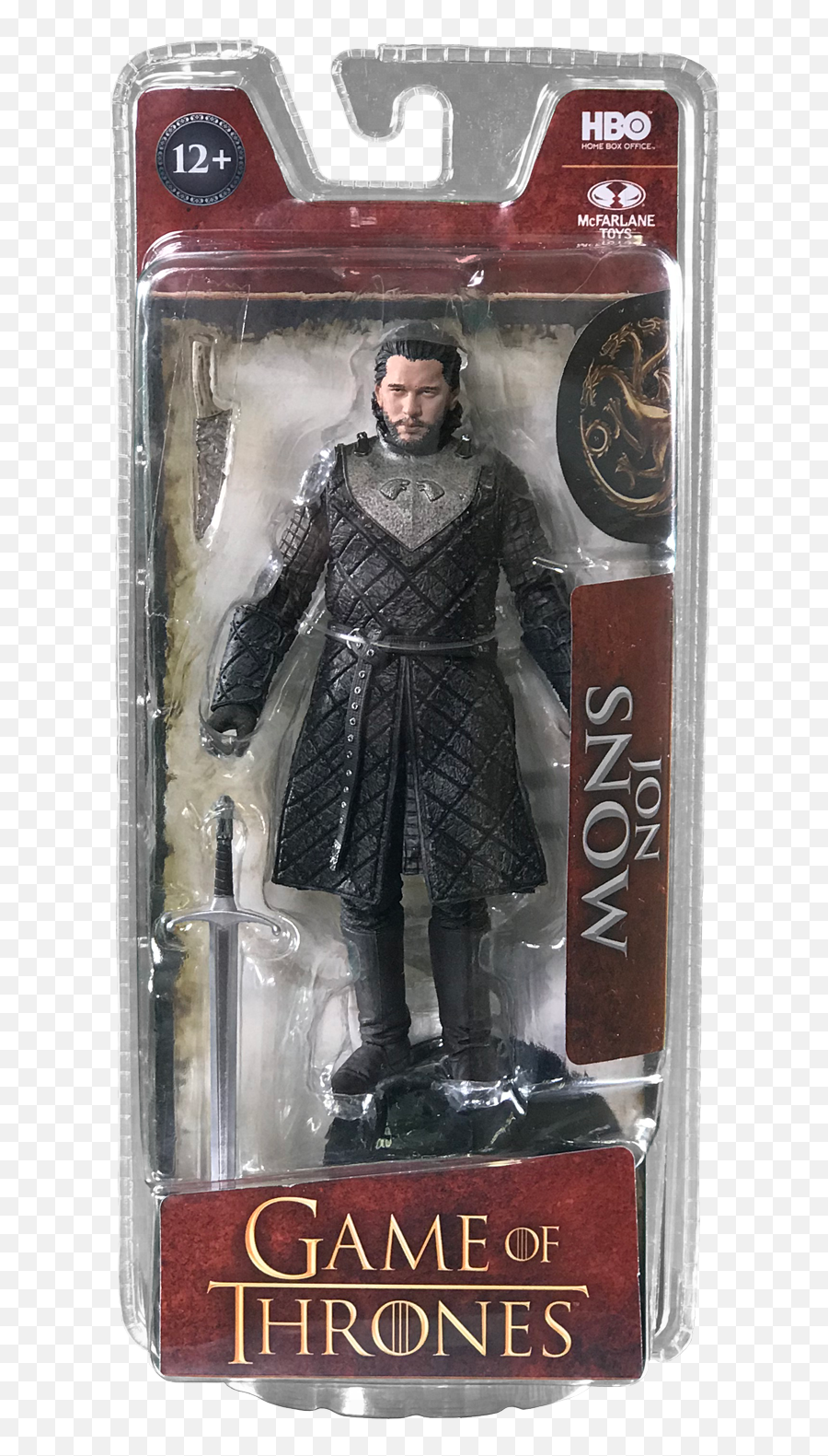 Game Of Thrones Jon Snow 6u201d Action Figure By Mcfarlane - Game Of Thrones Png,Jon Snow Png