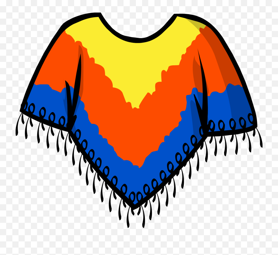 Download Poncho Png Transparent - Transparent Mexican Poncho Clipart,Poncho Png