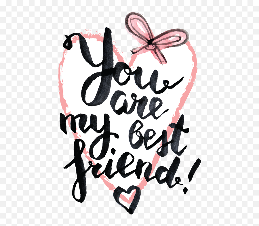 Best Friend Quotes Png For Free - Bestfriends Quotes Clip Art,Best Friends Png
