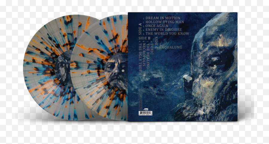 Kirk Windstein - Dream In Motion Clear W Orange Blue Splatter Vinyl Art Png,Transparent Splatter