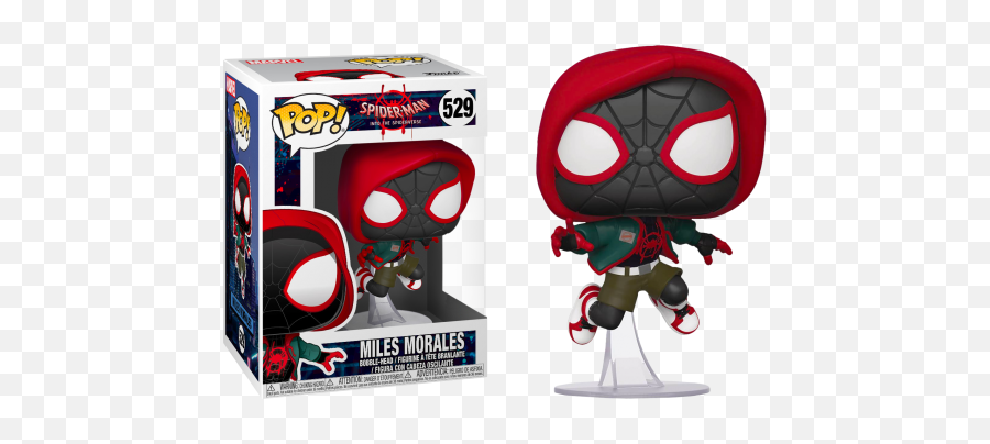 Pop Marvel Animated Spider Man - Miles Morales Exclusive Png,Miles Morales Png
