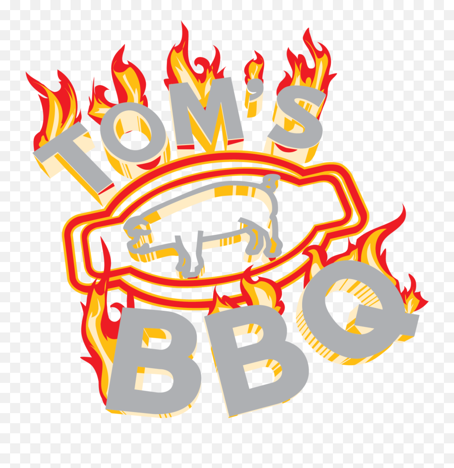 Grill Clipart Southern Bbq - Toms Bbq Greenville Png,Bbq Transparent