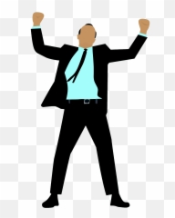 Successful Business Man Clipart - Business Success Clipart Png,People Clipart Transparent