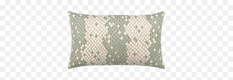 Mint Green Snake Print Pillow Laura Fox Interior Design - Decorative Png,Green Snake Png