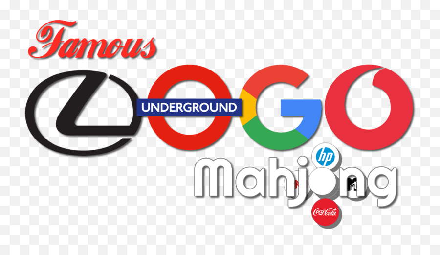 Famous Logo Mahjong - Unblocked Games 6969 Vertical Png,Geometry Dash Logos