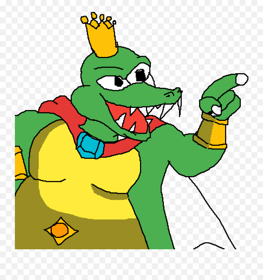 Pixilart - King K Rool By Xxxdrawingxxx23 Fictional Character Png,King K Rool Png