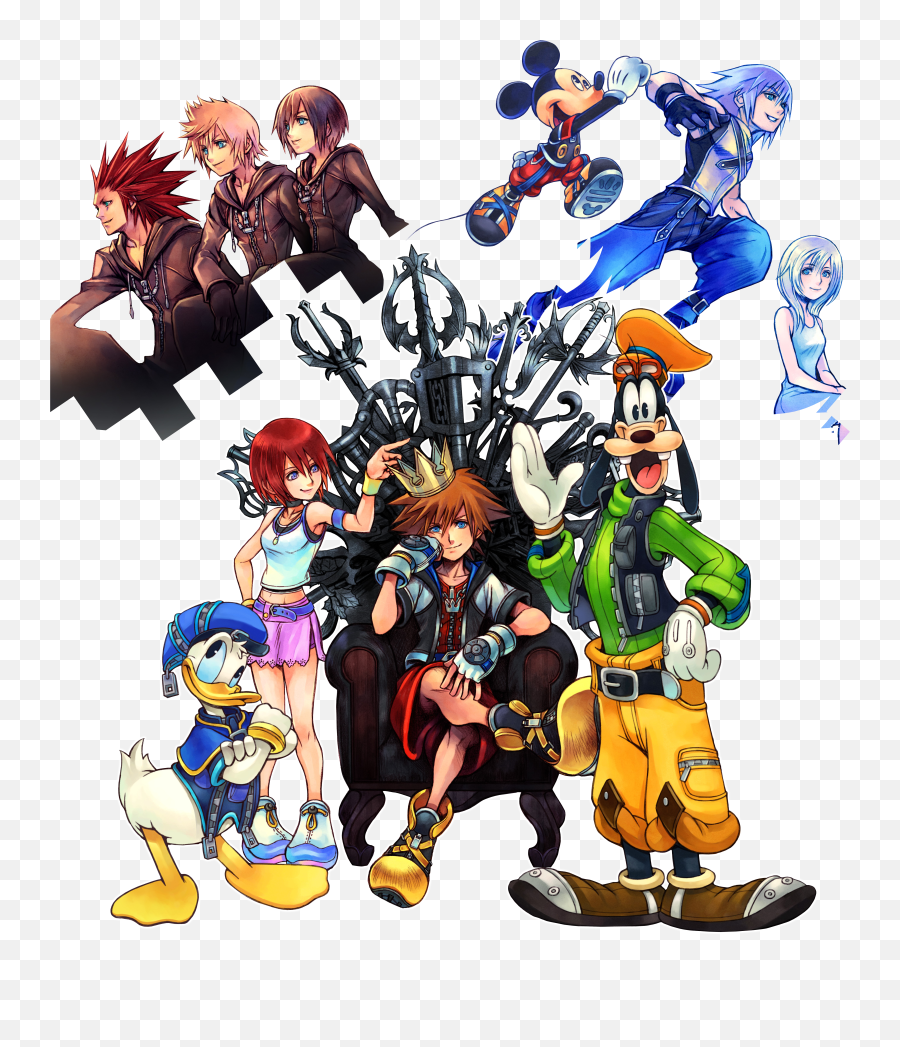 Kingdom Hearts Hd Artwork Png Final Mix Logo