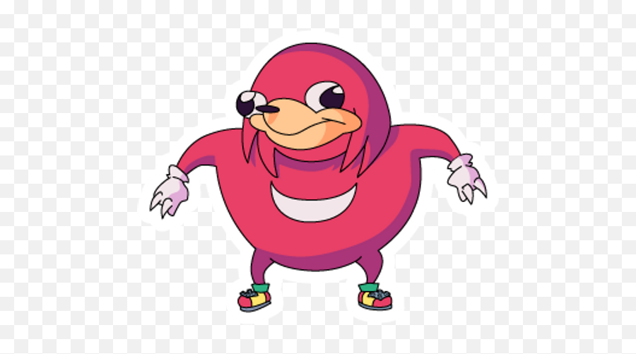 Uganda Knuckles - Uganda Knuckles Png,Uganda Knuckles Png