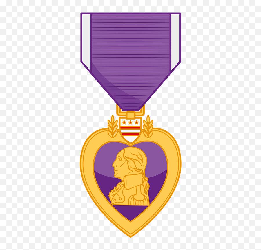 Purple Heart Medal Clipart Free Download Transparent Png - Purple Heart Logo Vector,Purple Heart Transparent
