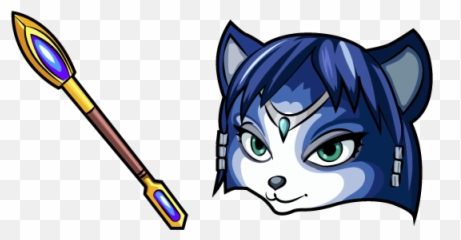 Star Fox Krystal Staff Cursor - Drawing png