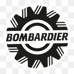Ski Doo Bombardier Recoil Decal - Black on White Joseph Armand Corp png