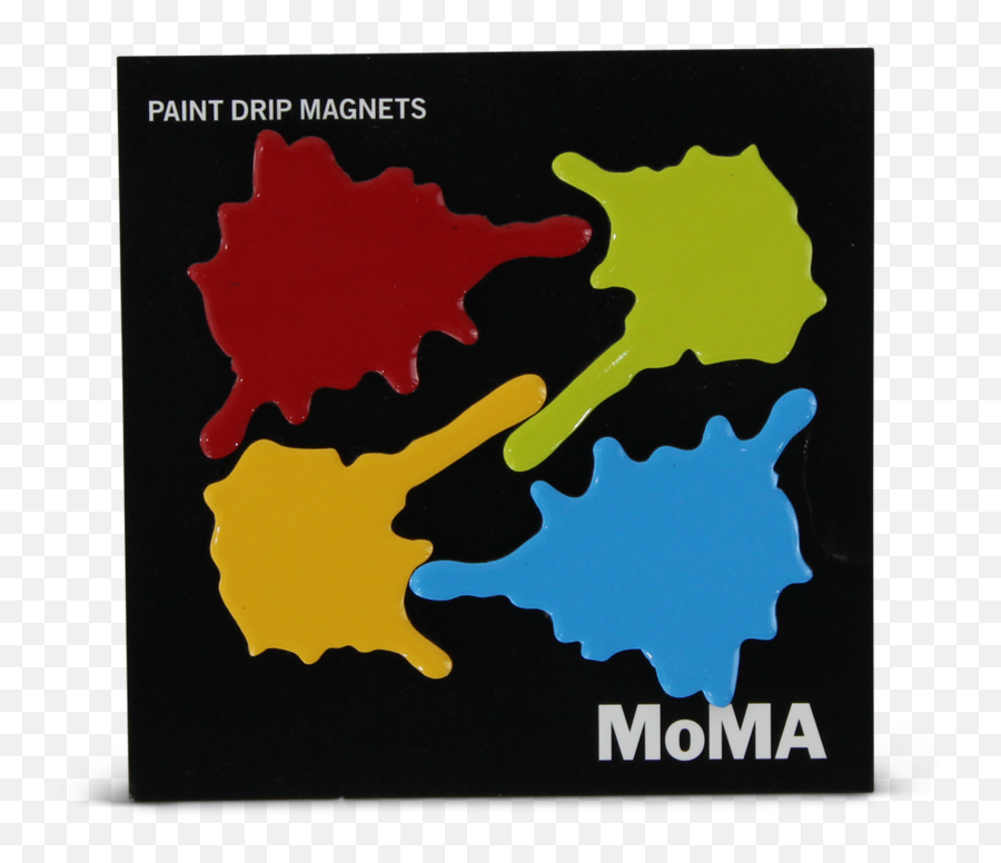 Drip Series Magnet Set X Moma Design Store Tdddesign - Mediacom Png,Sfmoma Logo