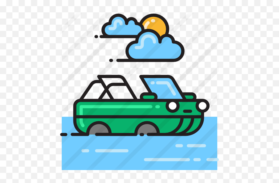 Amphibious Vehicle - Car Png,Icon Seaplane