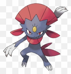 Top 10 Dark Type Pokemon Best List - Weavile png