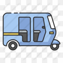 Rickshaw - Free transport icons Commercial Vehicle png