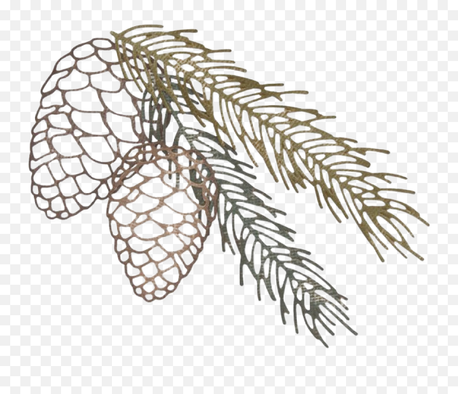 Pine Branch Png Clipart - Sizzix,Pine Branch Png