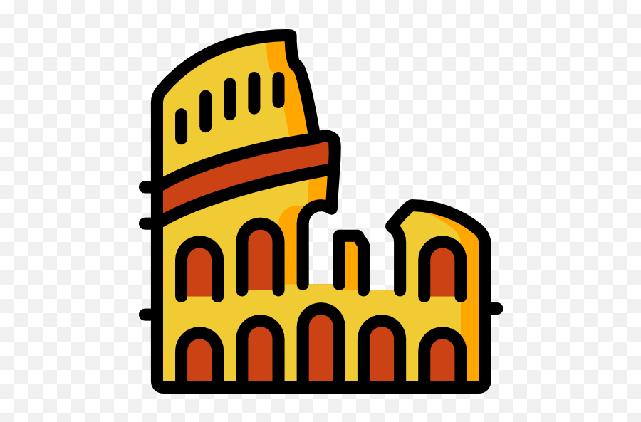 30 Free Vector Icons Of Landmarks And Monuments Designed By - Language Png,The Colosseum: An Icon