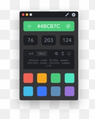 Drop - Color Picker Display Device png