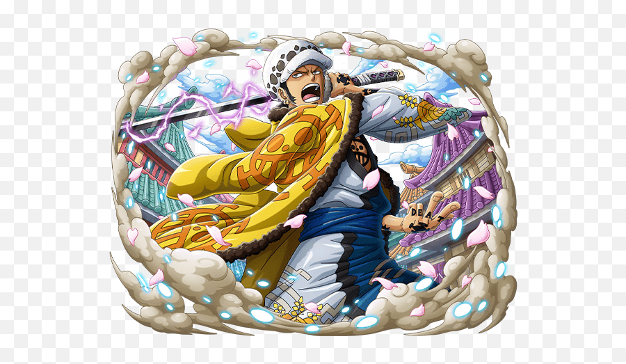 Antonlabz - Treasure Cruise Wano Render Png,Trafalgar Law Icon