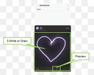 Galaxy Note8 How Do I Use Live Message Command Samsung - Language png