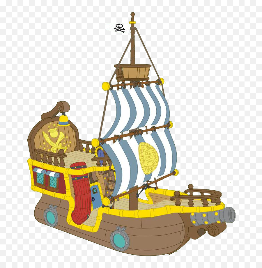 Crocodile Clipart Bucky - Jake And The Neverland Pirates Jake Neverland Pirates Bucky Png,Pirate Ship Png