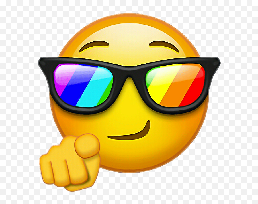 Free Cool Emoji Transparent Download - You Rock Emoji Png,Sunglasses Emoji Transparent