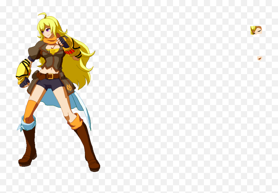 Pixilart - Rwby Yang Uploaded By Luislezama Rwby Yang Blazblue Sprites Png,Rwby Png